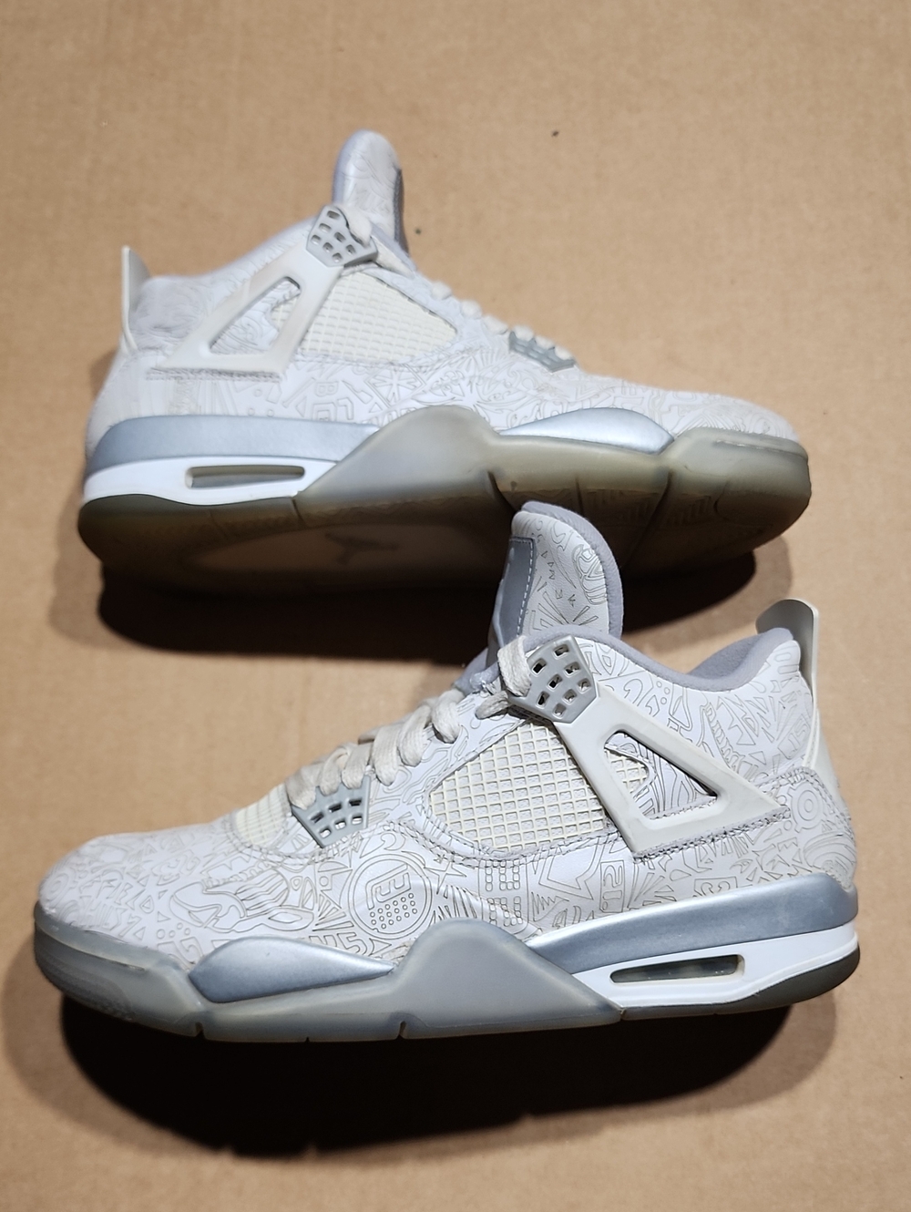Nike Jordan 4 Retro 30th Anniversary Laser 2015 (705333-105) Men's Size 9.5